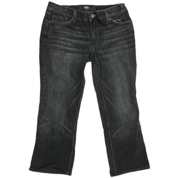 Mossimo Bootcut Jeans Women Size 8 Gray Denim Cotton Blend Casual Retro Y2K - Picture 1 of 8